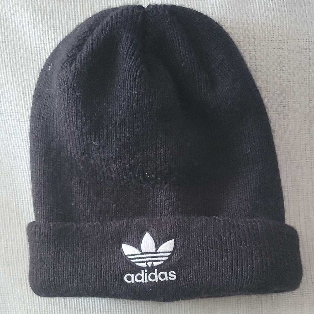 Adidas Classic Black Knit Beanie
